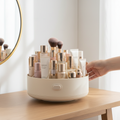 GlowEase™ SpinStore 360 Beauty Organizer