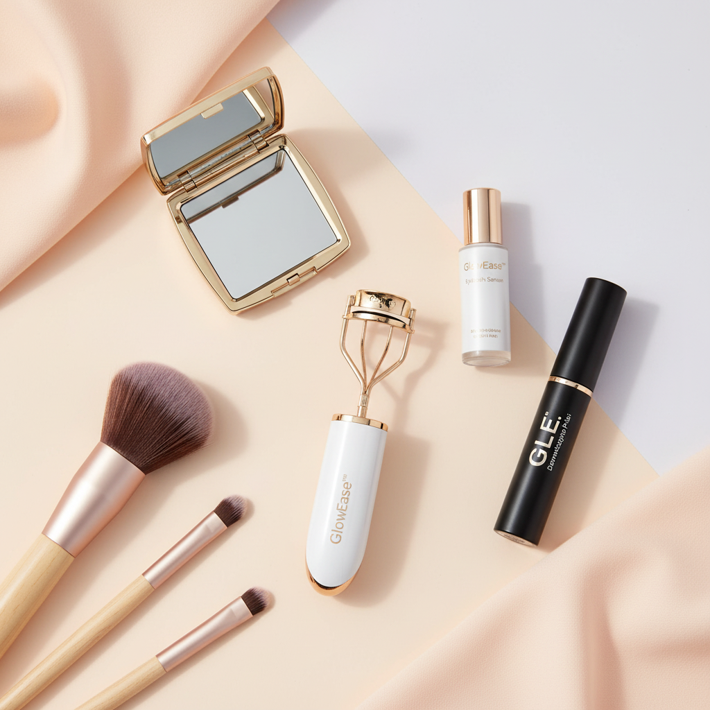 GlowEase™ Heated Electric Eyelash Curler – Salon-Style Lashes Instantly