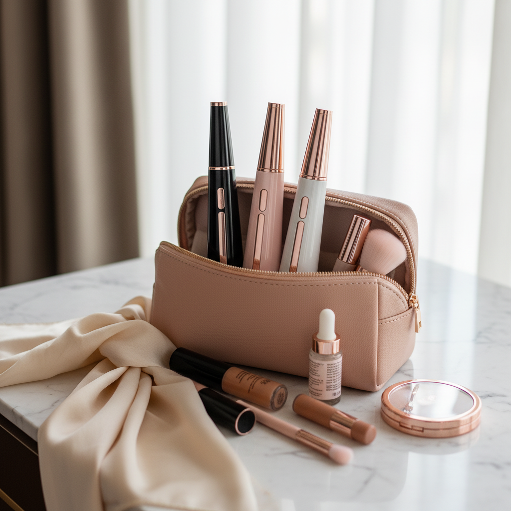 GlowEase™ Heated Electric Eyelash Curler – Salon-Style Lashes Instantly